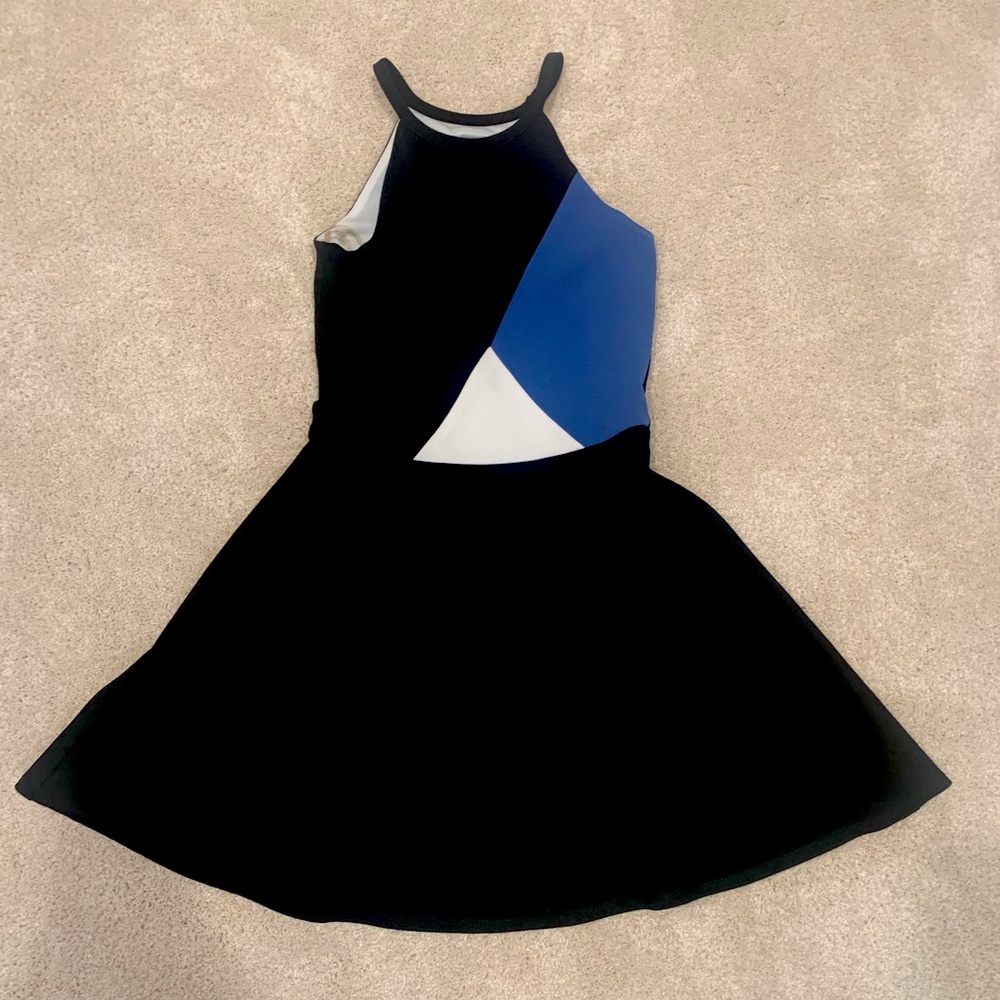 Aqua Halter Dress